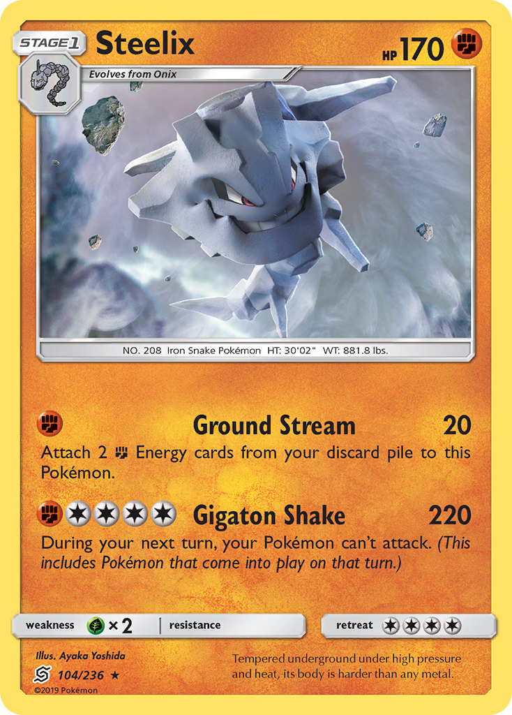 Steelix (104/236) [Sun & Moon: Unified Minds] | Devastation Store