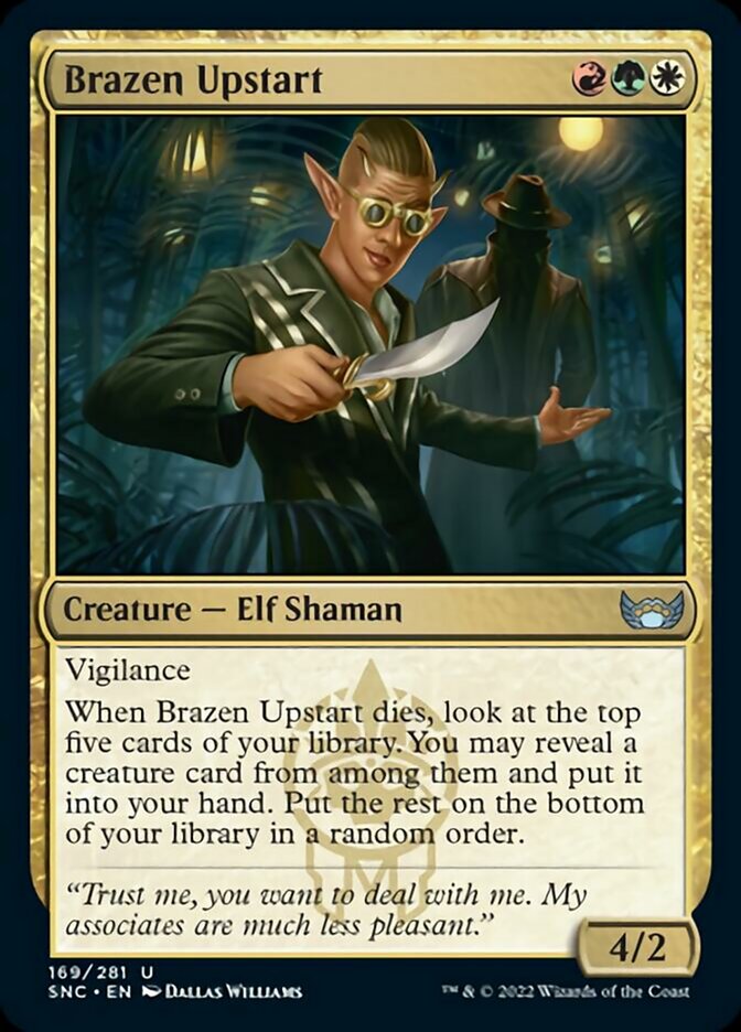 Brazen Upstart [Streets of New Capenna] | Devastation Store