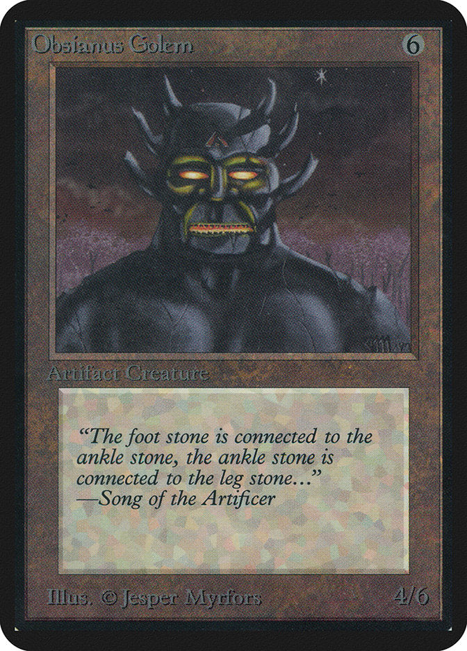 Obsianus Golem [Limited Edition Alpha] - Devastation Store | Devastation Store