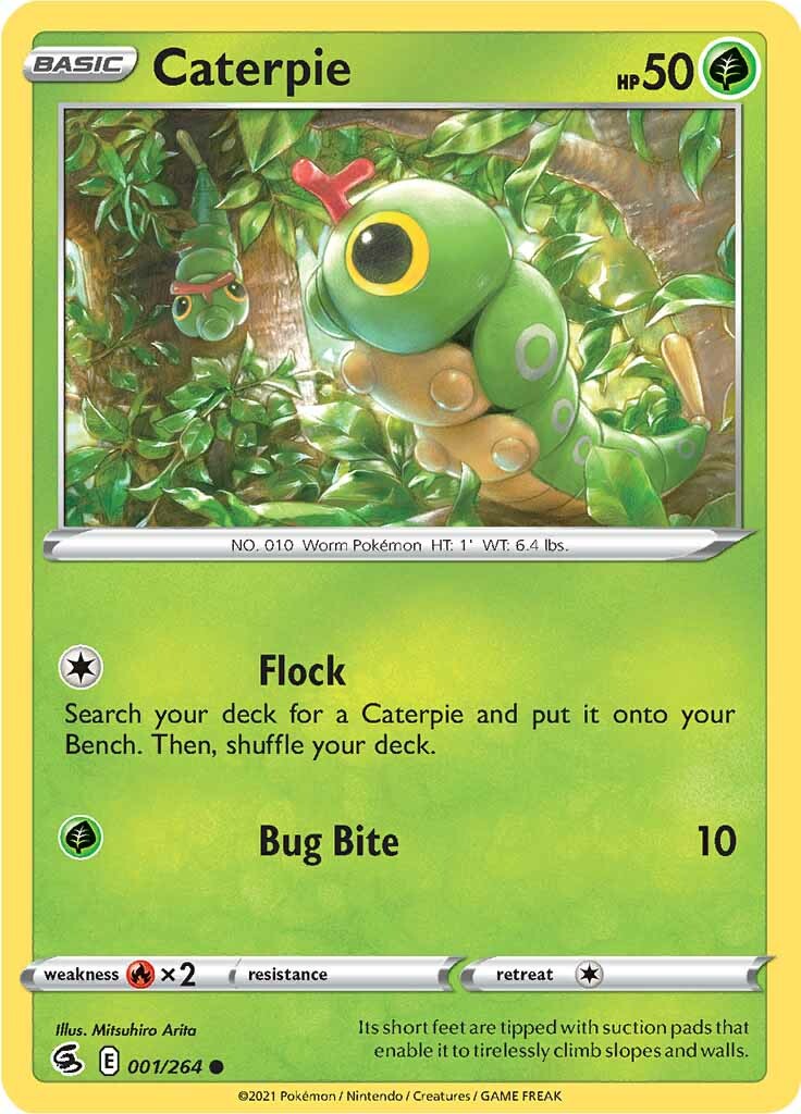 Caterpie (001/264) [Sword & Shield: Fusion Strike] | Devastation Store