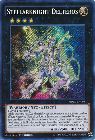 Stellarknight Delteros [MP15-EN098] Secret Rare | Devastation Store