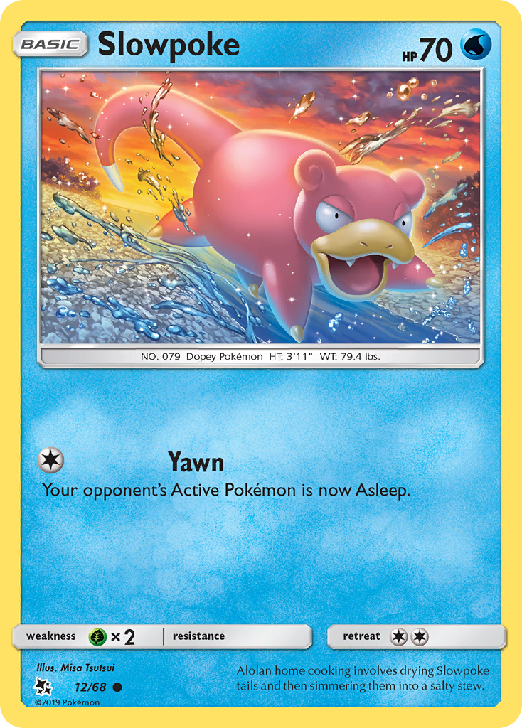 Slowpoke (12/68) [Sun & Moon: Hidden Fates] | Devastation Store