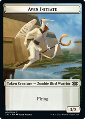 Egg // Aven Initiate Double-sided Token [Double Masters 2022 Tokens] | Devastation Store