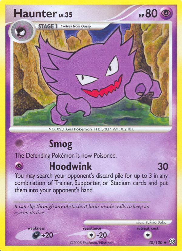 Haunter (40/100) [Diamond & Pearl: Stormfront] | Devastation Store