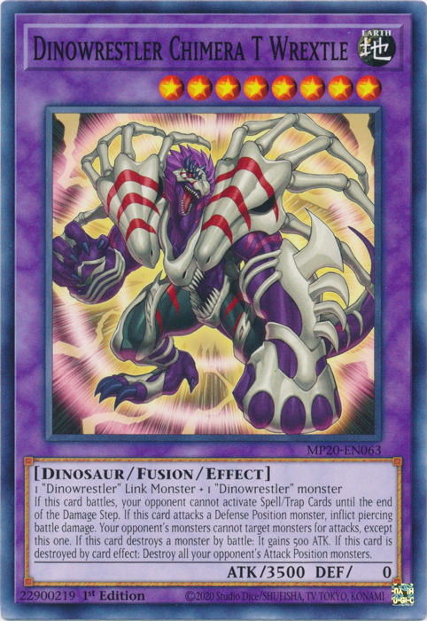 Dinowrestler Chimera T Wrextle [MP20-EN063] Common | Devastation Store