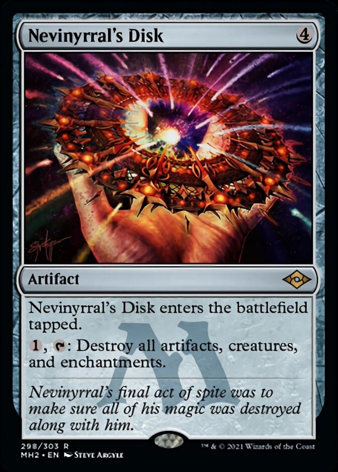 Nevinyrral's Disk (Foil Etched) [Modern Horizons 2] | Devastation Store