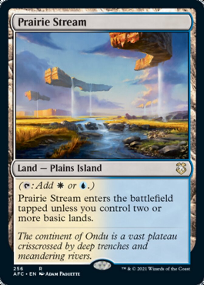 Prairie Stream [Dungeons & Dragons: Adventures in the Forgotten Realms Commander] | Devastation Store