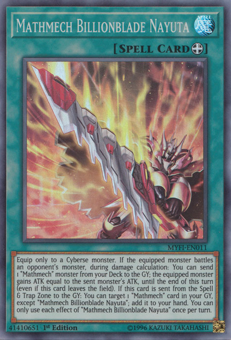 Mathmech Billionblade Nayuta [MYFI-EN011] Super Rare | Devastation Store