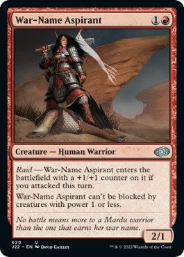 War-Name Aspirant [Jumpstart 2022] | Devastation Store
