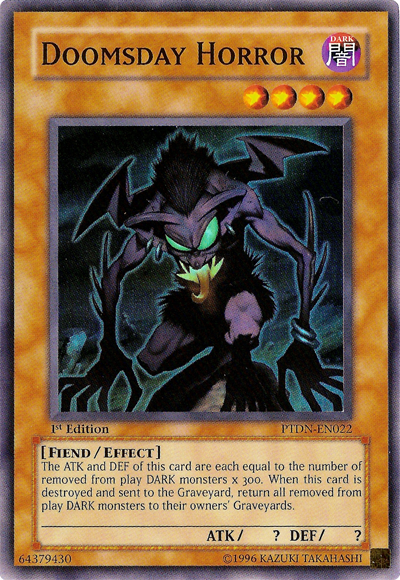Doomsday Horror [PTDN-EN022] Super Rare | Devastation Store