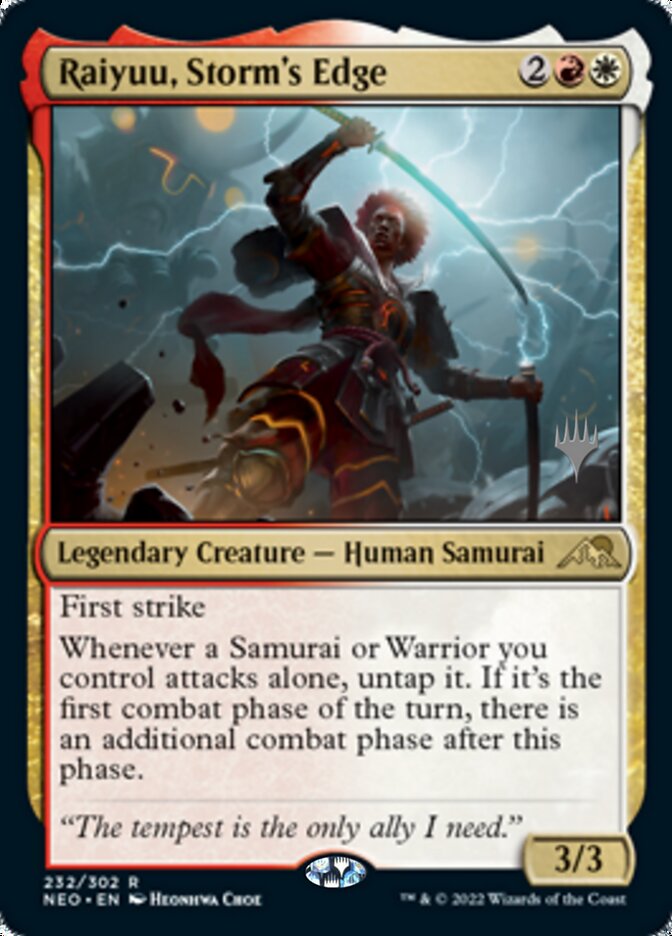 Raiyuu, Storm's Edge (Promo Pack) [Kamigawa: Neon Dynasty Promos] | Devastation Store