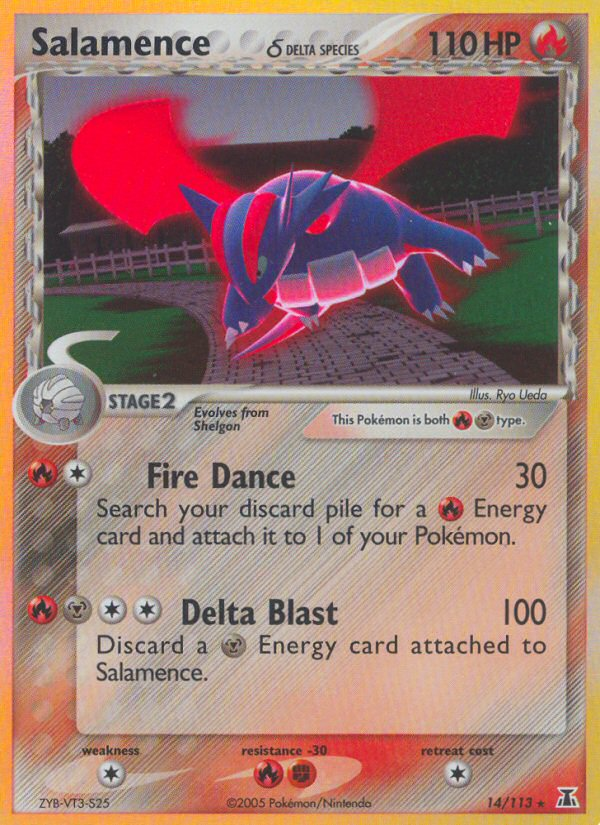 Salamence (14/113) (Delta Species) [EX: Delta Species] | Devastation Store