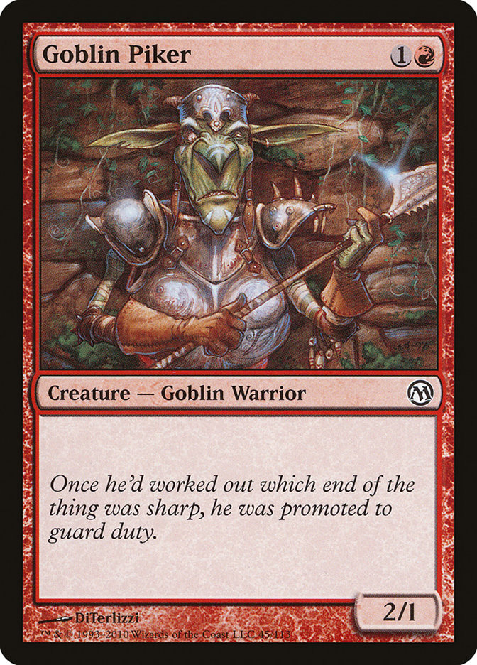 Goblin Piker [Duels of the Planeswalkers] | Devastation Store