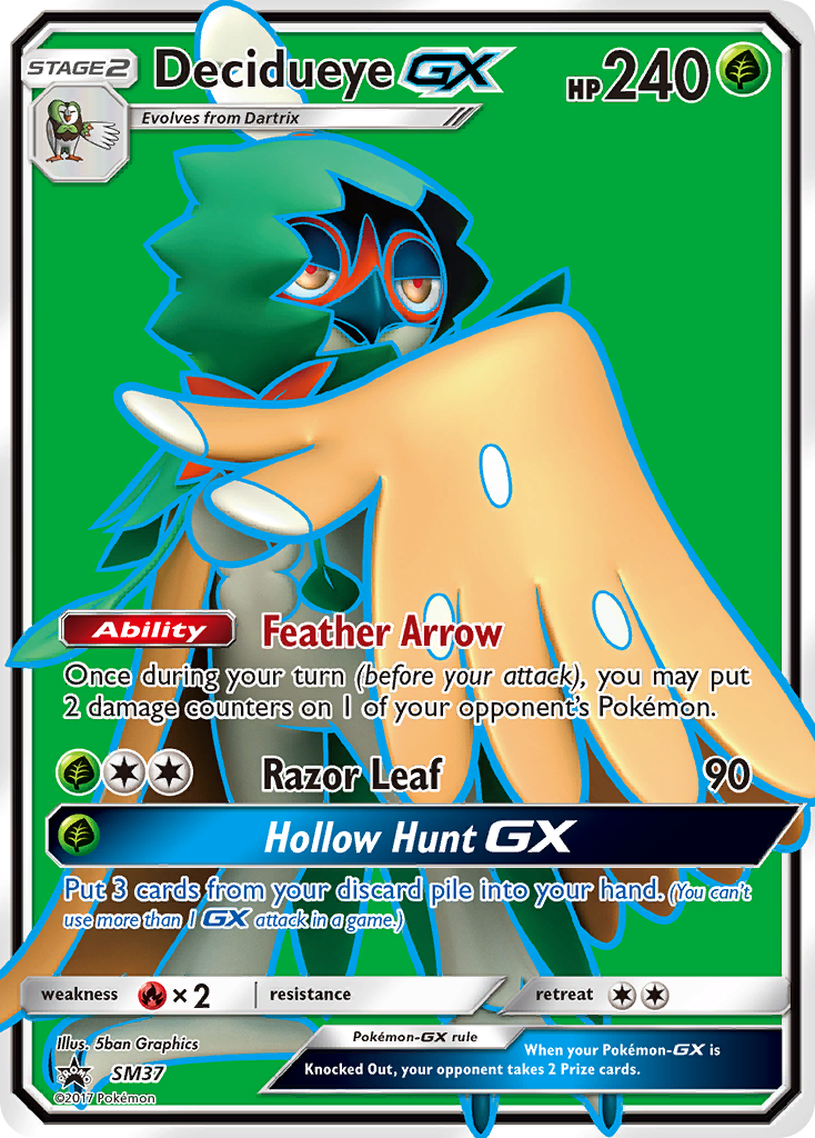 Decidueye GX (SM37) [Sun & Moon: Black Star Promos] | Devastation Store