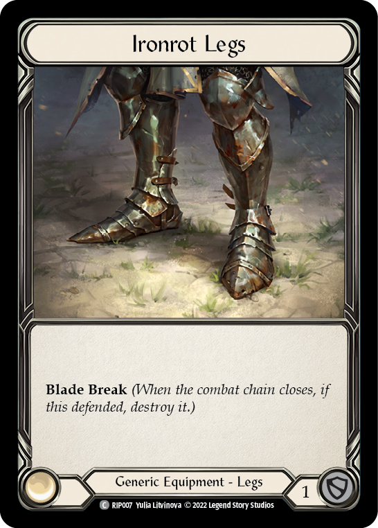 Ironrot Legs [RIP007] (Outsiders Riptide Blitz Deck) | Devastation Store