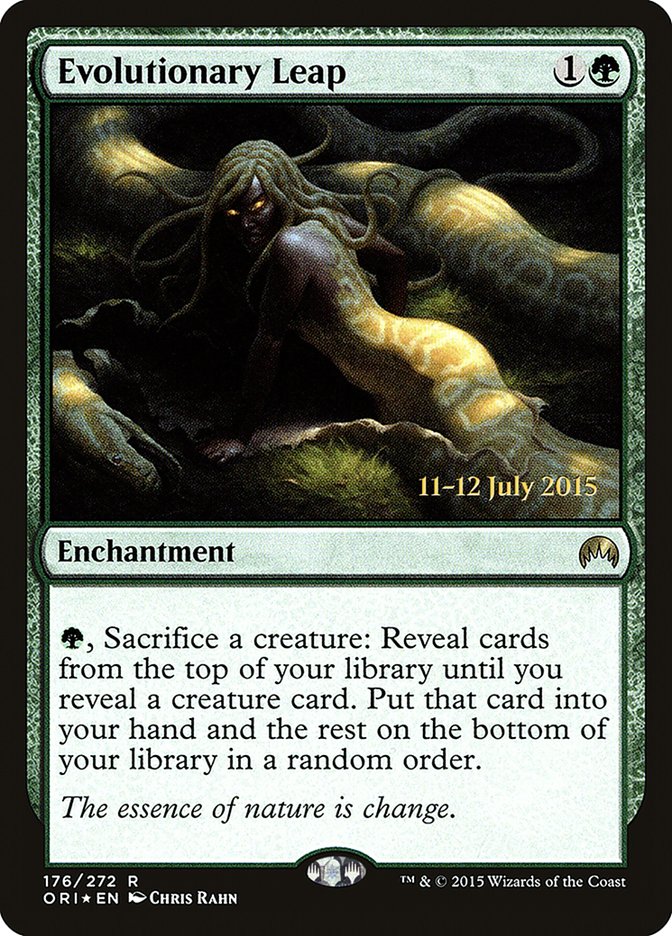 Evolutionary Leap [Magic Origins Prerelease Promos] | Devastation Store