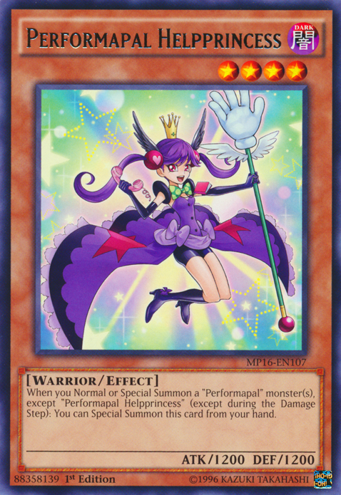 Performapal Helpprincess [MP16-EN107] Rare | Devastation Store