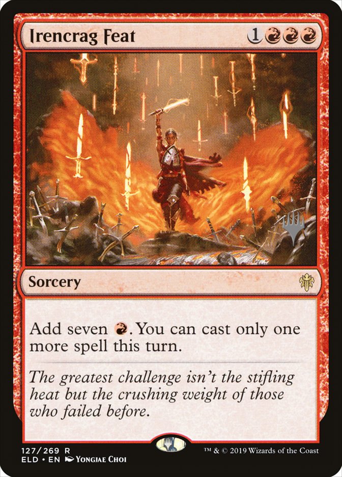 Irencrag Feat (Promo Pack) [Throne of Eldraine Promos] | Devastation Store