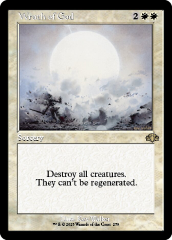 Wrath of God (Retro) [Dominaria Remastered] | Devastation Store