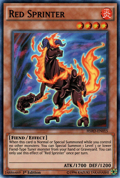 Red Sprinter [HSRD-EN015] Super Rare | Devastation Store