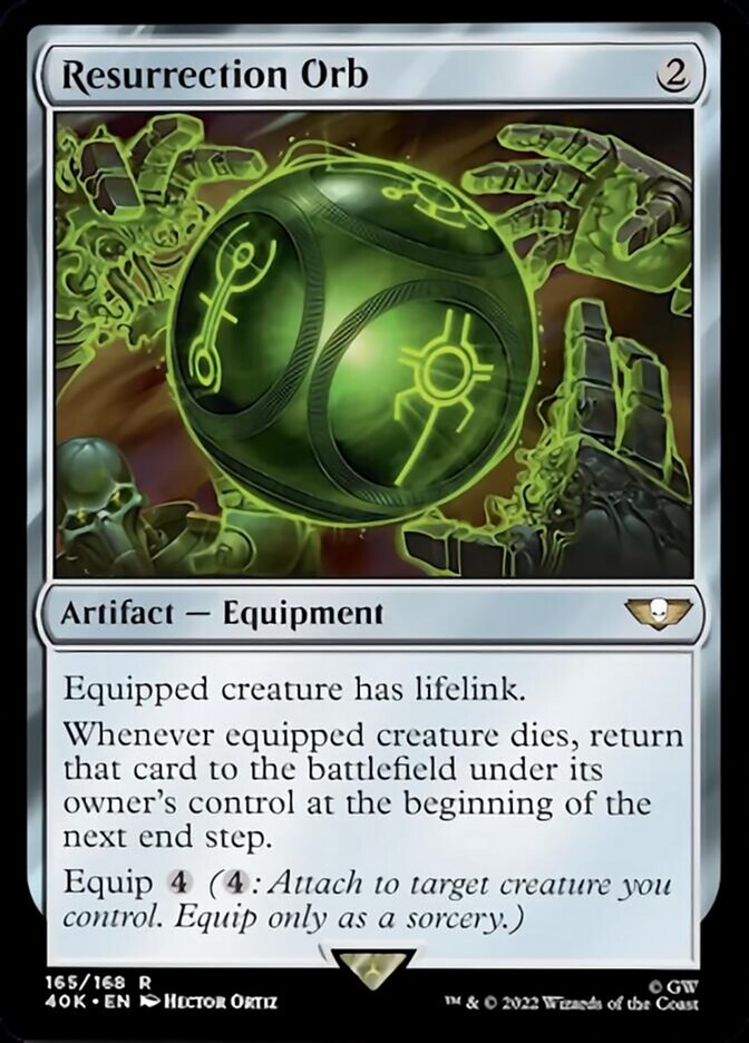 Resurrection Orb (Surge Foil) [Universes Beyond: Warhammer 40,000] | Devastation Store