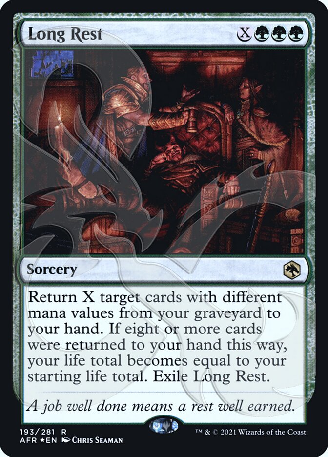 Long Rest (Ampersand Promo) [Dungeons & Dragons: Adventures in the Forgotten Realms Promos] | Devastation Store