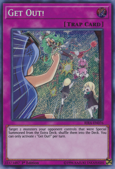 Get Out! [RIRA-EN076] Secret Rare | Devastation Store