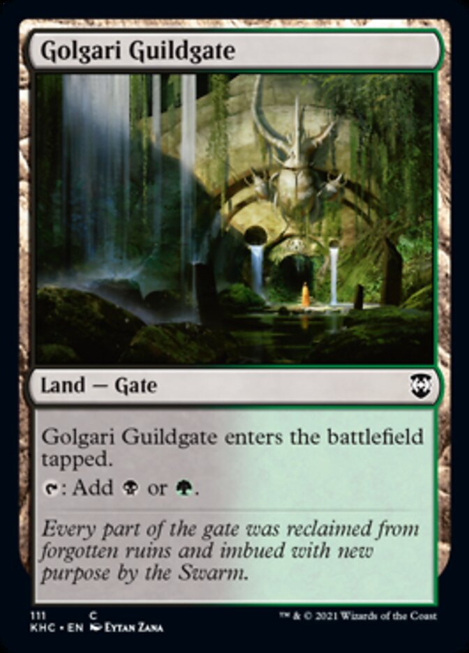Golgari Guildgate [Kaldheim Commander] | Devastation Store