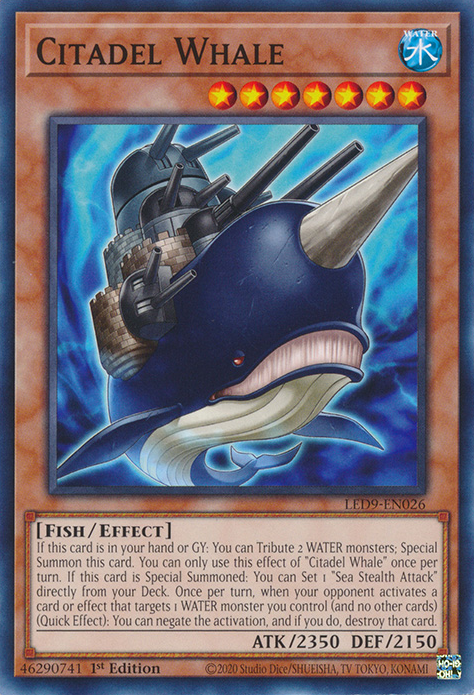 Citadel Whale [LED9-EN026] Common | Devastation Store