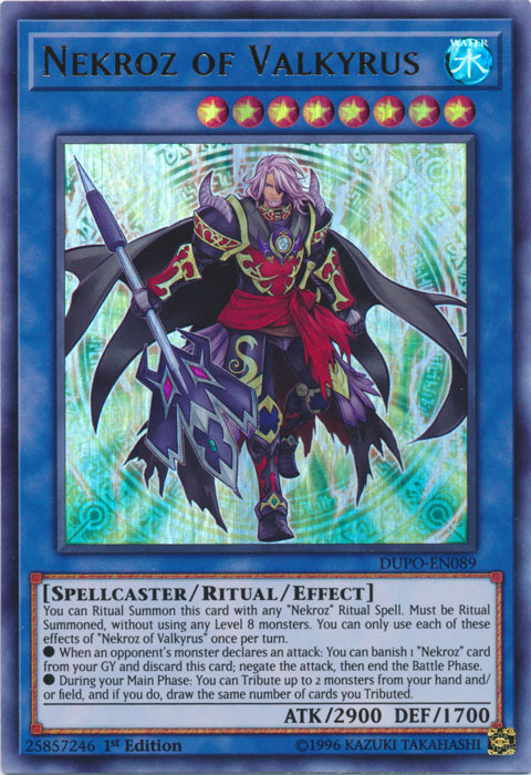 Nekroz of Valkyrus [DUPO-EN089] Ultra Rare | Devastation Store