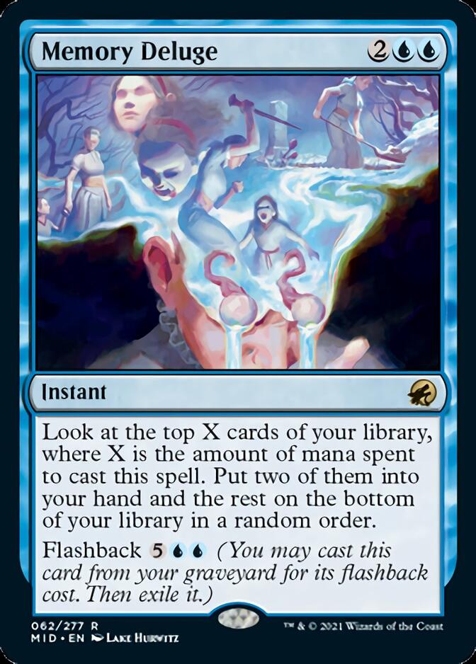 Memory Deluge [Innistrad: Midnight Hunt] | Devastation Store