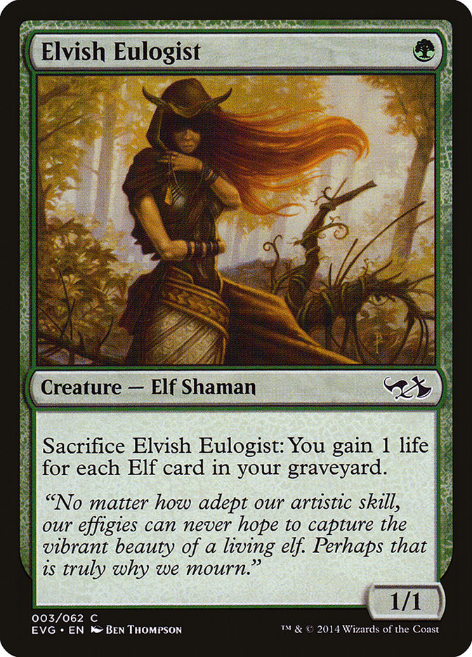 Elvish Eulogist (Elves vs. Goblins) [Duel Decks Anthology] | Devastation Store