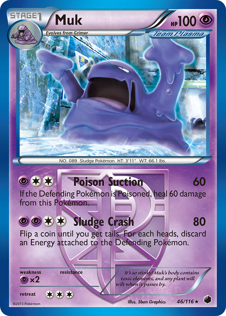 Muk (46/116) [Black & White: Plasma Freeze] | Devastation Store