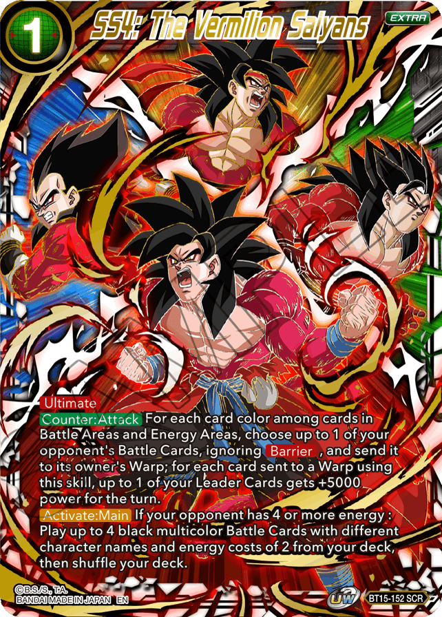 SS4: The Vermilion Saiyans [BT15-152] | Devastation Store