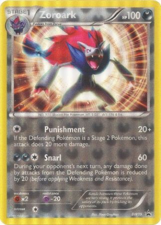 Zoroark (BW19) (Jumbo Card) [Black & White: Black Star Promos] | Devastation Store