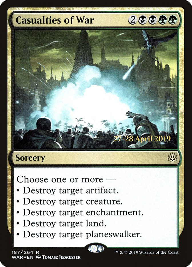 Casualties of War  [War of the Spark Prerelease Promos] | Devastation Store