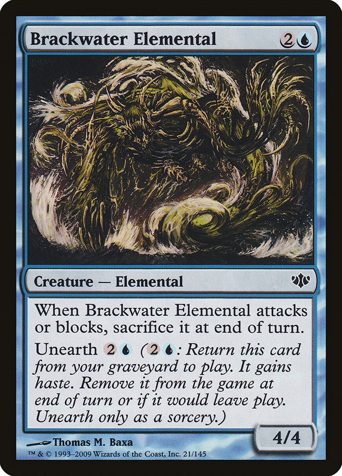 Brackwater Elemental [Conflux] | Devastation Store