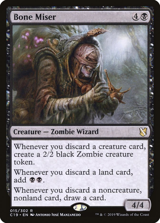 Bone Miser [Commander 2019] | Devastation Store