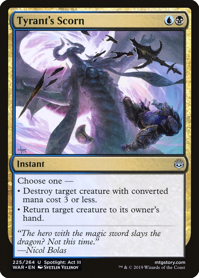Tyrant's Scorn [War of the Spark] | Devastation Store