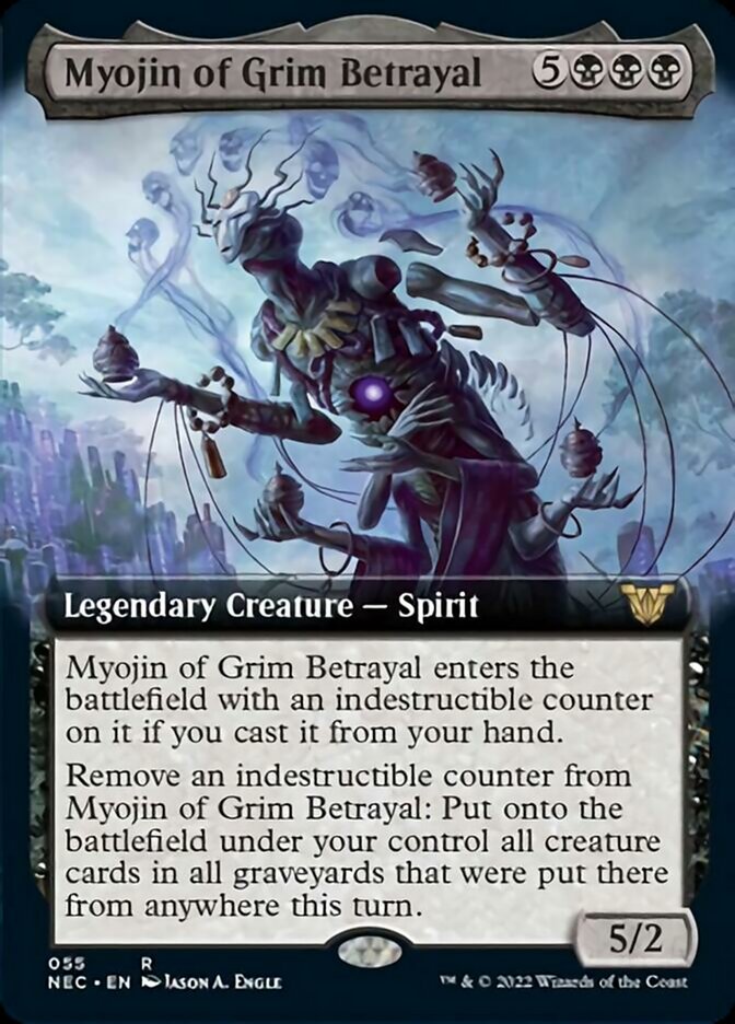 Myojin of Grim Betrayal (Extended) [Kamigawa: Neon Dynasty Commander] | Devastation Store