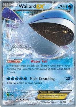 Wailord EX (38/160) (HonorStoise - Jacob Van Wagner) [World Championships 2015] | Devastation Store