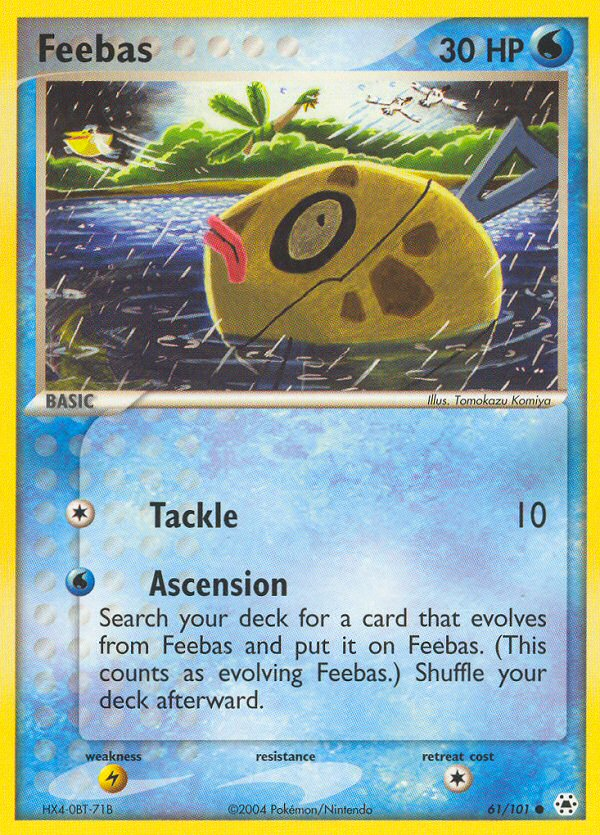 Feebas (61/101) [EX: Hidden Legends] | Devastation Store