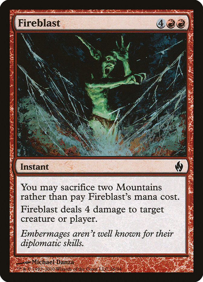 Fireblast [Premium Deck Series: Fire and Lightning] - Devastation Store | Devastation Store