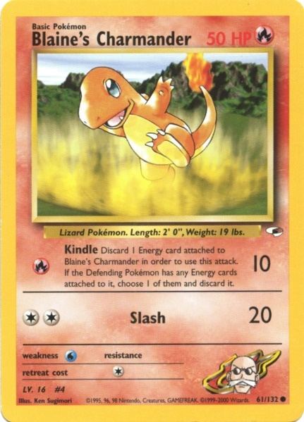 Blaine's Charmander (61/132) [Gym Heroes Unlimited] | Devastation Store