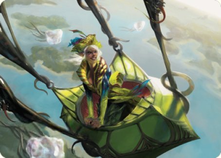 Nael, Avizoa Aeronaut Art Card [Dominaria United Art Series] | Devastation Store
