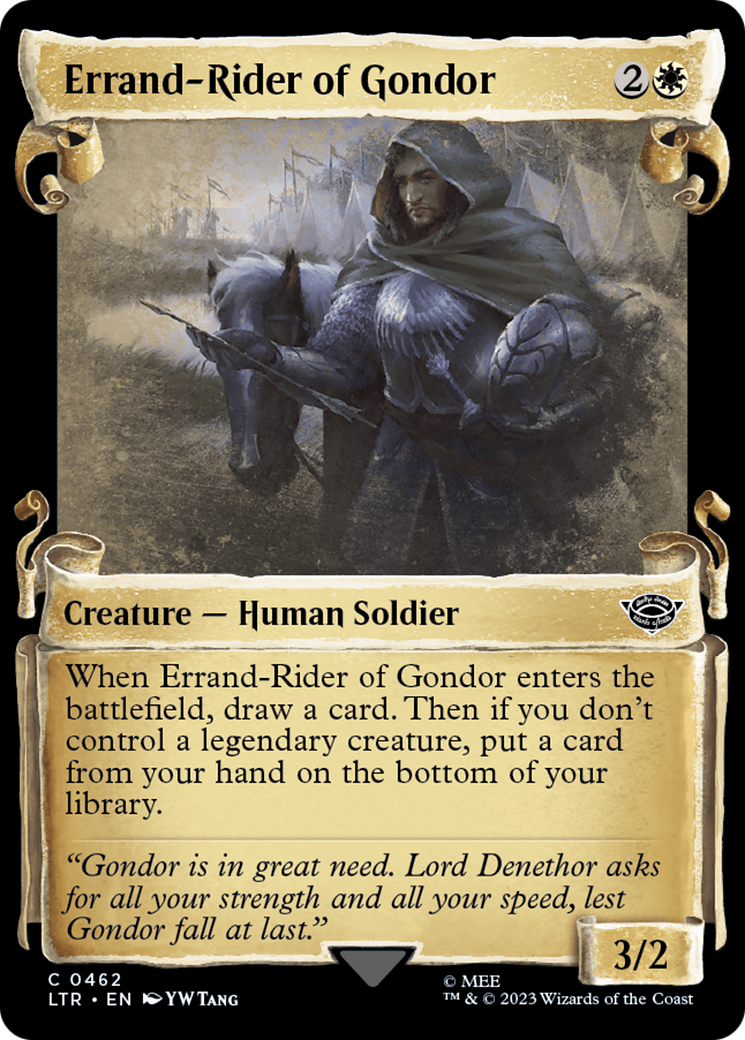 Errand-Rider of Gondor [The Lord of the Rings: Tales of Middle-Earth Showcase Scrolls] | Devastation Store