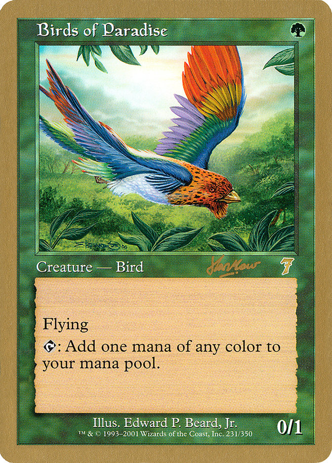 Birds of Paradise (Sim Han How) [World Championship Decks 2002] | Devastation Store