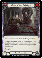 Oath of the Arknight (Blue) [ARC093] Unlimited Edition Rainbow Foil - Devastation Store | Devastation Store
