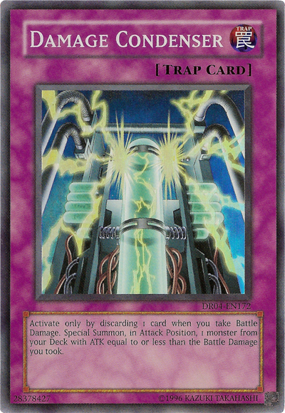 Damage Condenser [DR04-EN172] Super Rare | Devastation Store