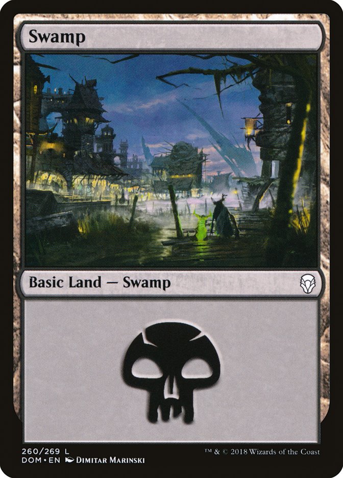 Swamp (260) [Dominaria] - Devastation Store | Devastation Store